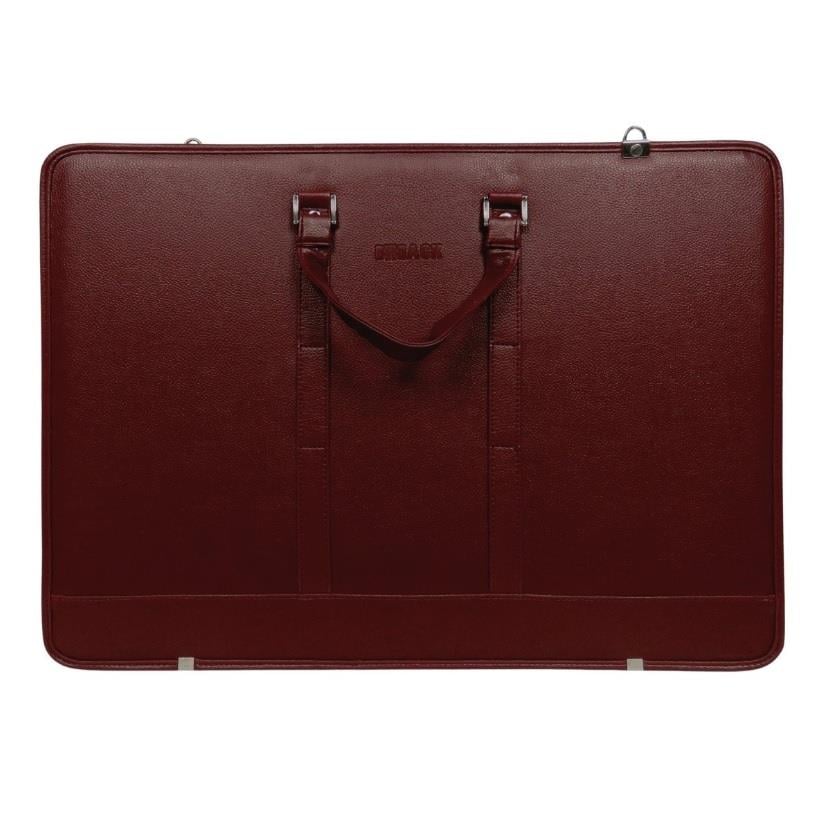 Bback Proje Çantası Suni Deri 40x55 cm Bordo