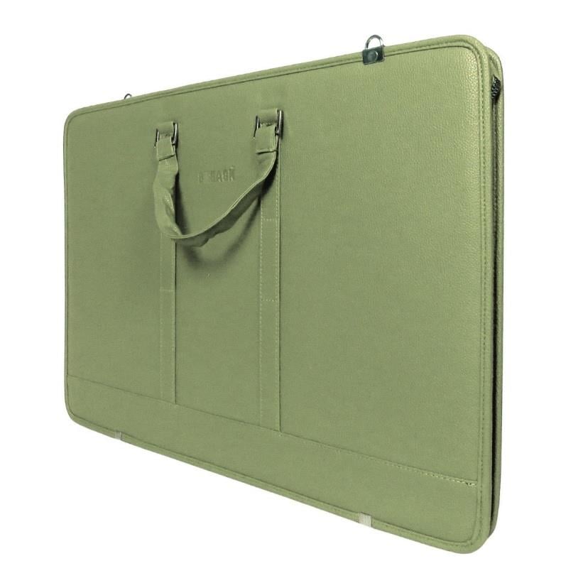 Bback Proje Çantası Suni Deri 40x55 cm Mind Yeşili