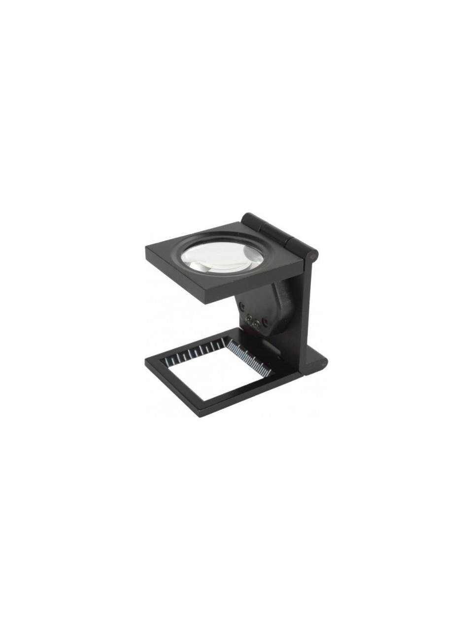 Büyüteç Metal Katlanabilir Işıklı 25 mm Siyah