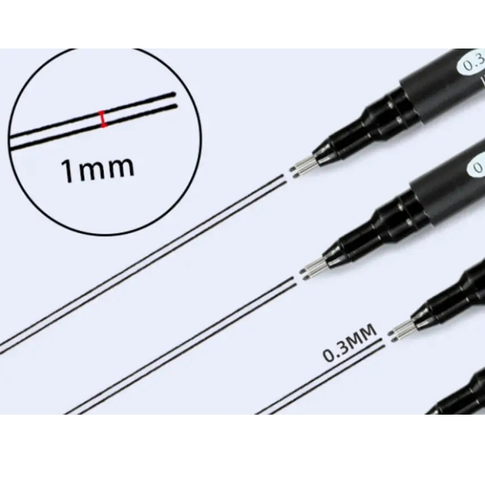 Çift Uçlu Teknik Çizim Kalemi 0.3 mm