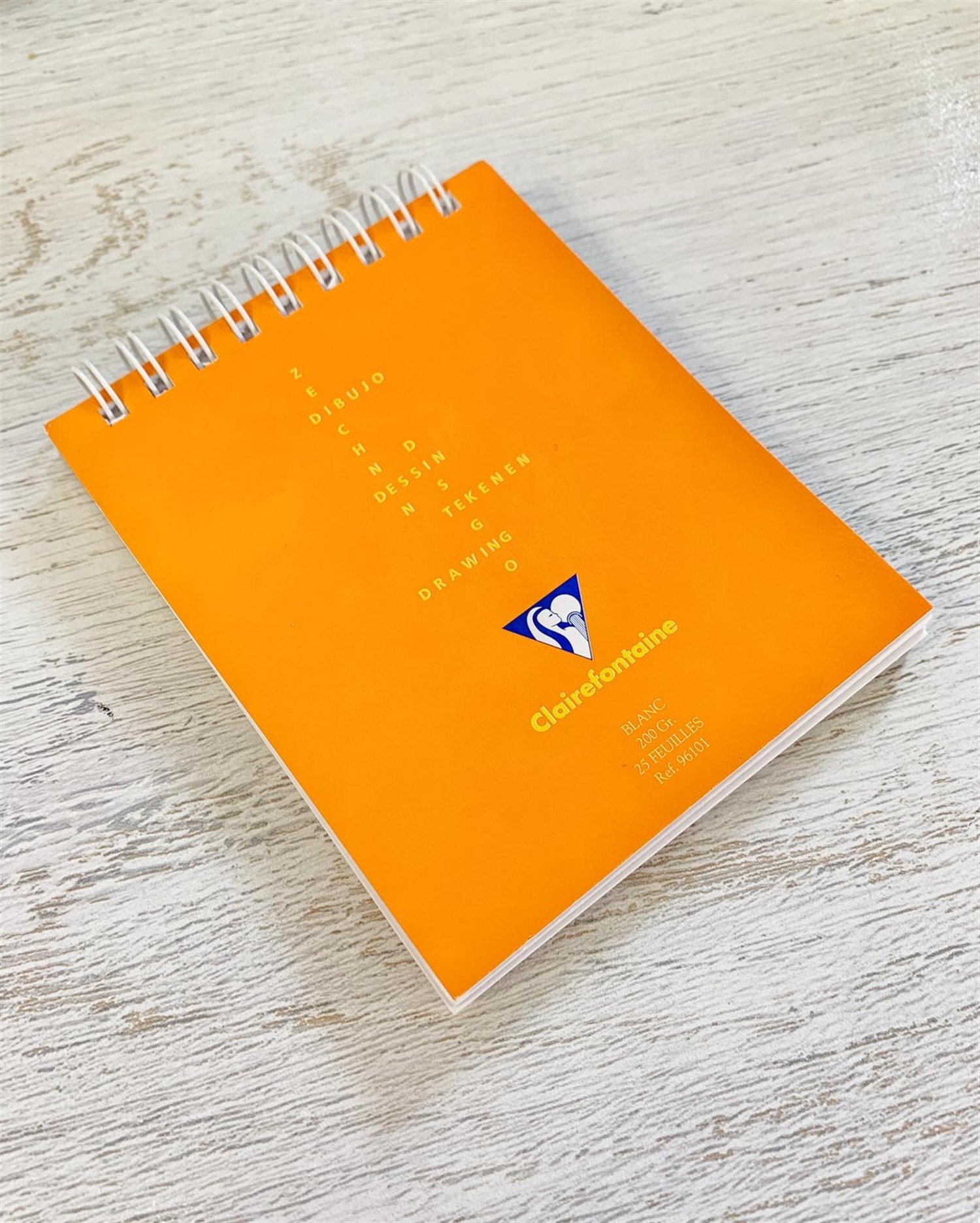 Clairefontaine Dessin Drawing Pad 200 gr 11 x 9 cm 20 Sheets