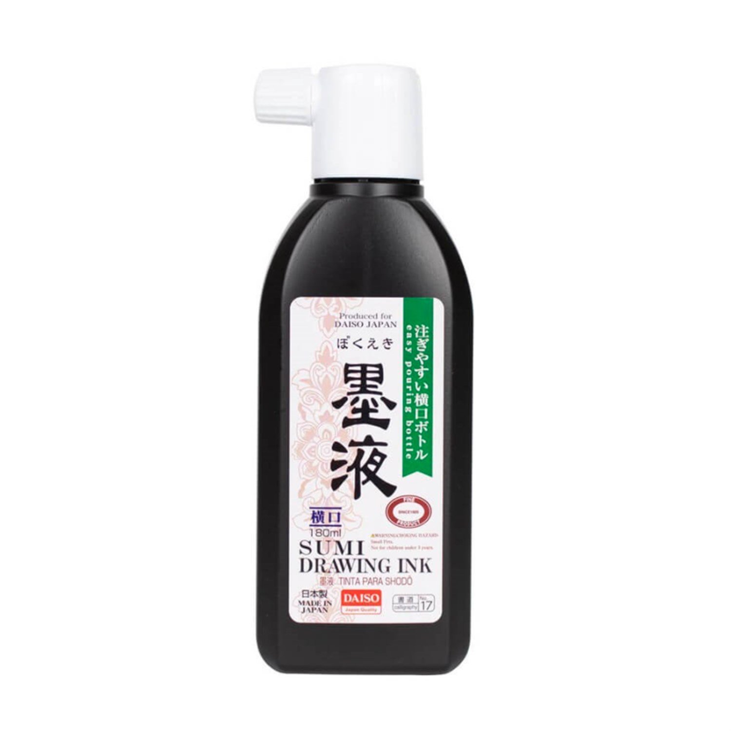 Daiso Sumi Drawing Ink Japon Mürekkep 180 ml No: 17
