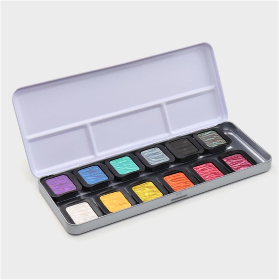 Finetec 12'li Yaldız Suluboya Seti F1200