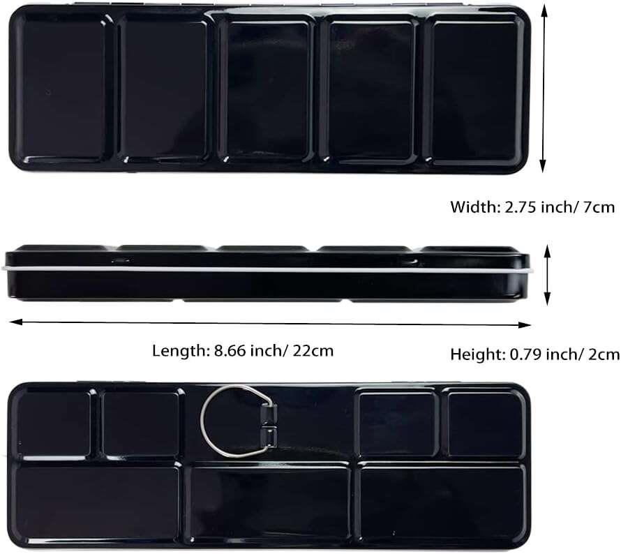 Gvn Art Metal Boş Kutu 24'lü