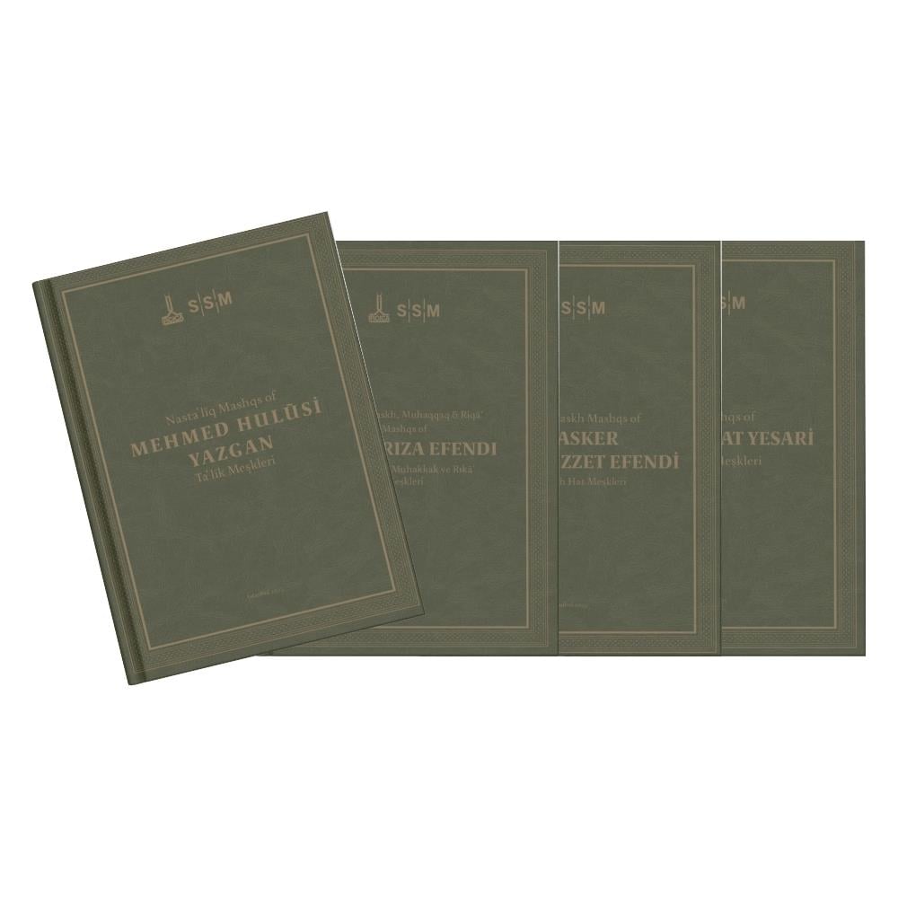 Hat Sanatının Dört Büyük Üstadından Meşk Murakkaları Seti