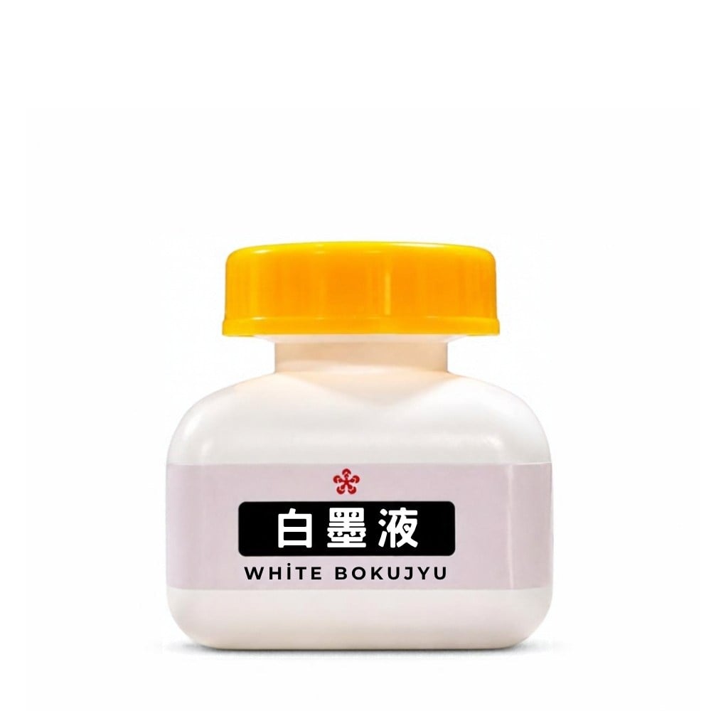 Kaimei Japon Hat Kaligrafi Mürekkebi Beyaz 70 ml