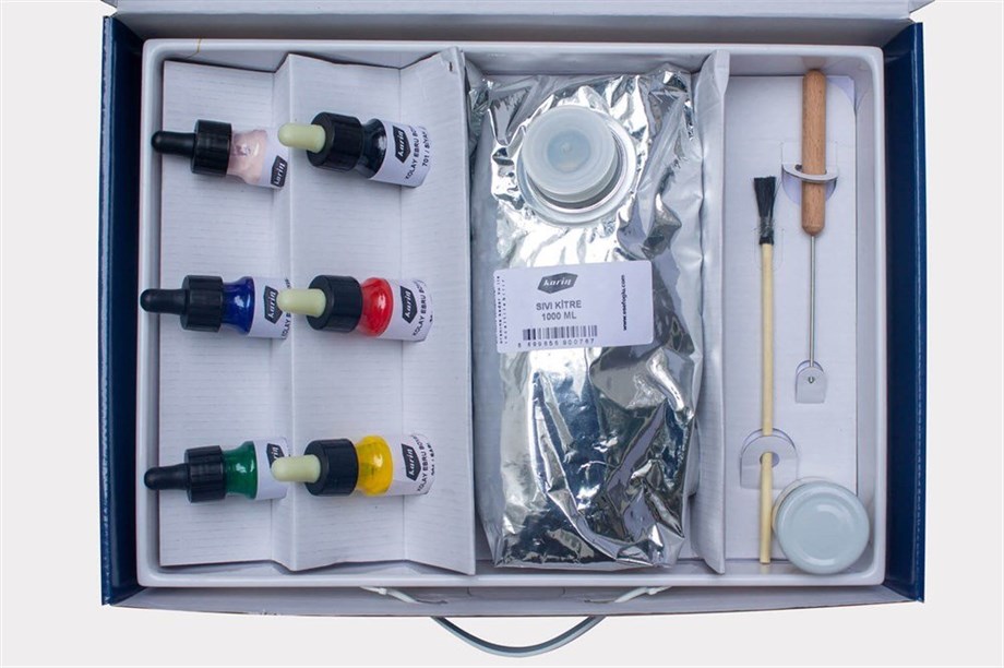 Karin Ebru Başlangıç Seti 6 Renk 25x35 cm