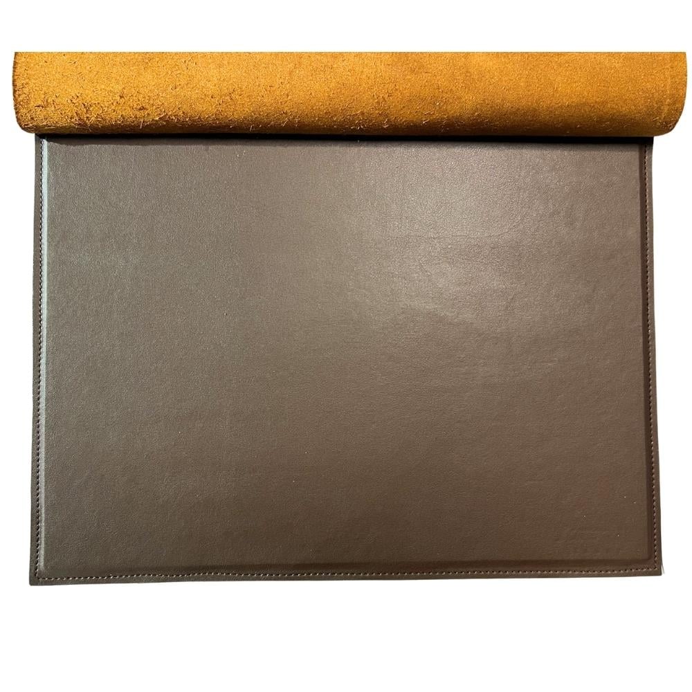 Karin Yazı Altlığı Crazy Deri Sert Kapaklı 30x40 cm Camel