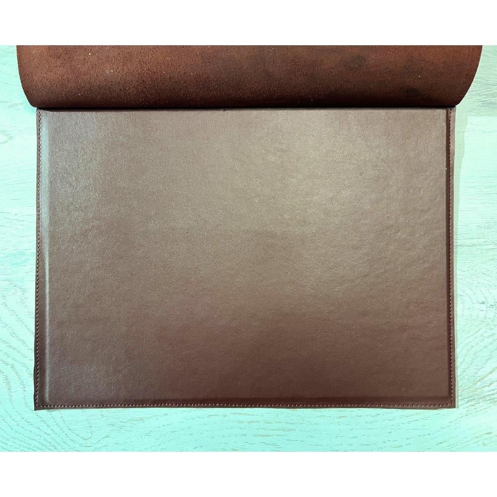 Karin Yazı Altlığı Crazy Deri Sert Kapaklı 30x40 cm Bordo