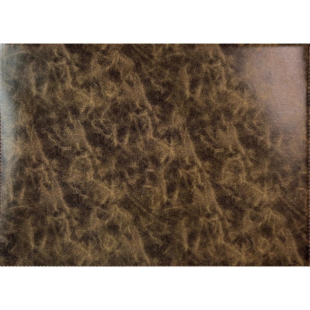 Karin Yazı Altlığı Suni Deri Hazneli 35x25 cm Açık Kahve