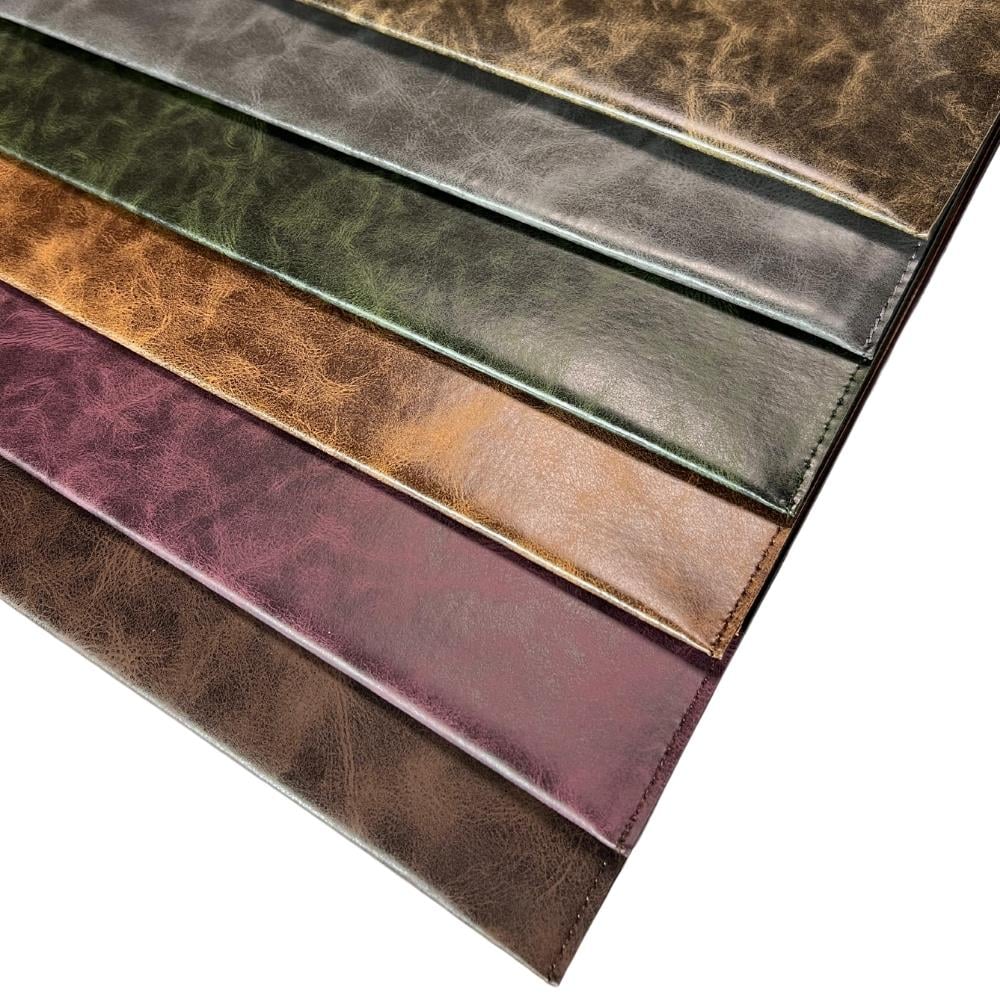 Karin Yazı Altlığı Suni Deri Hazneli 35x25 cm Bordo