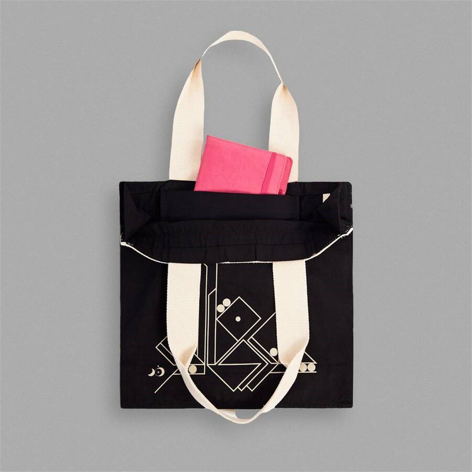 Ketebe Bez Çanta Kufi Mücerret Yazı Kalır