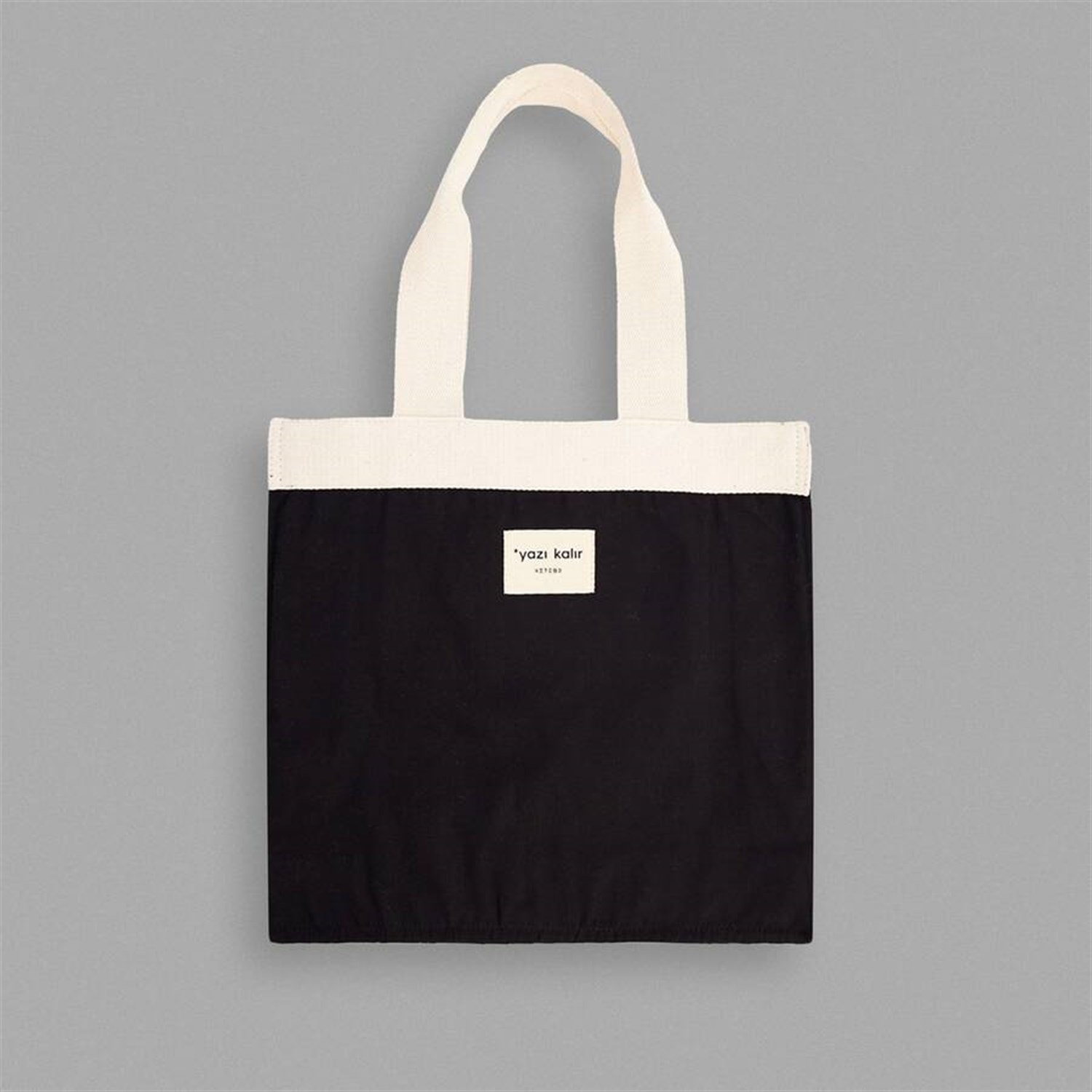 Ketebe Bez Çanta Kufi Mücerret Yazı Kalır