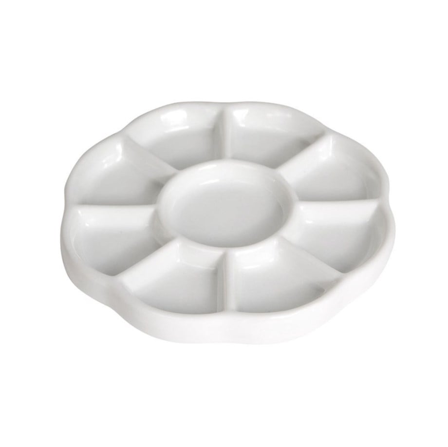 Kukizara Porselen Palet 9 Bölmeli 13,5 cm