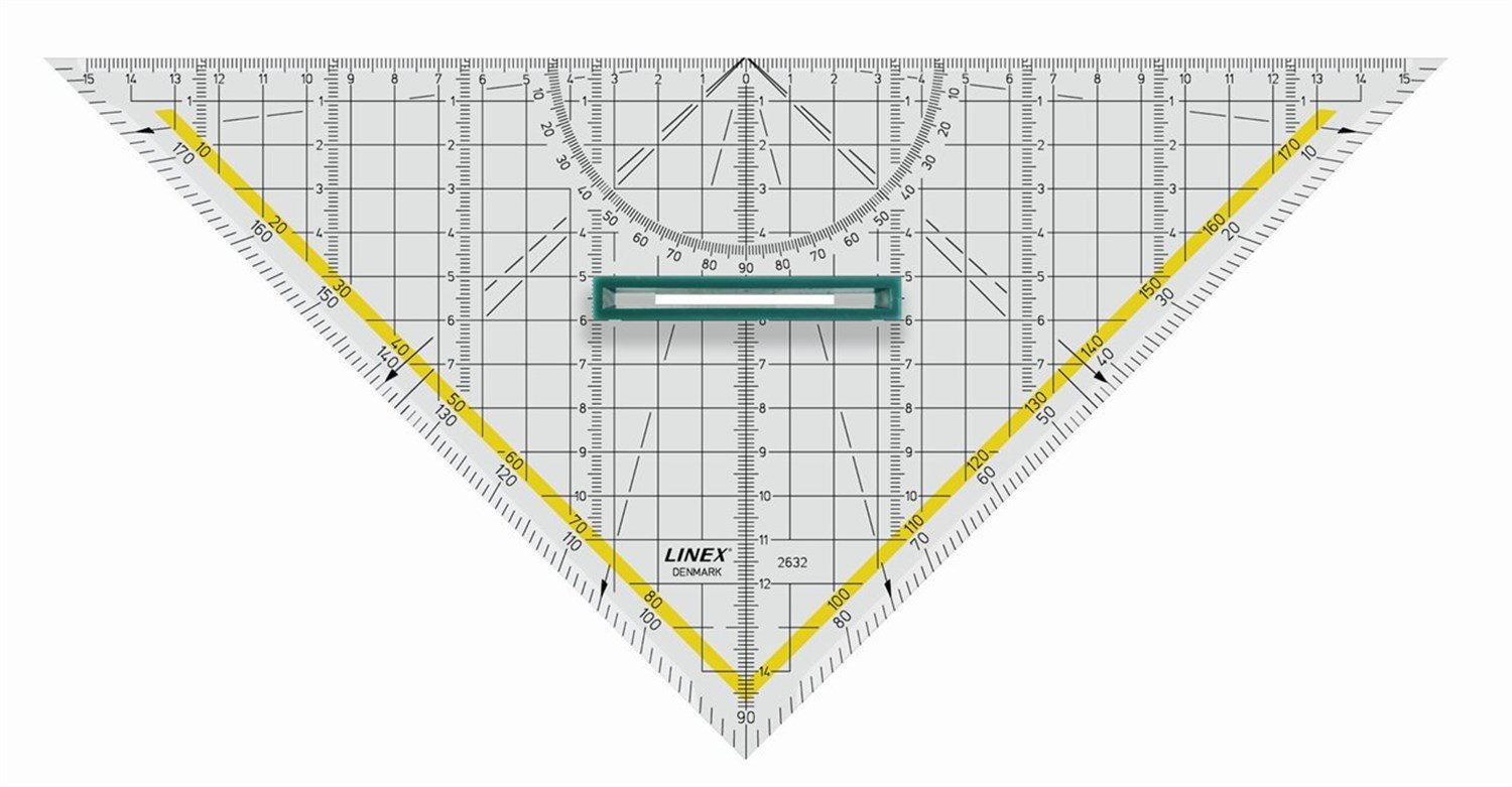 Linex Geometrik Açı Gönye 30 cm