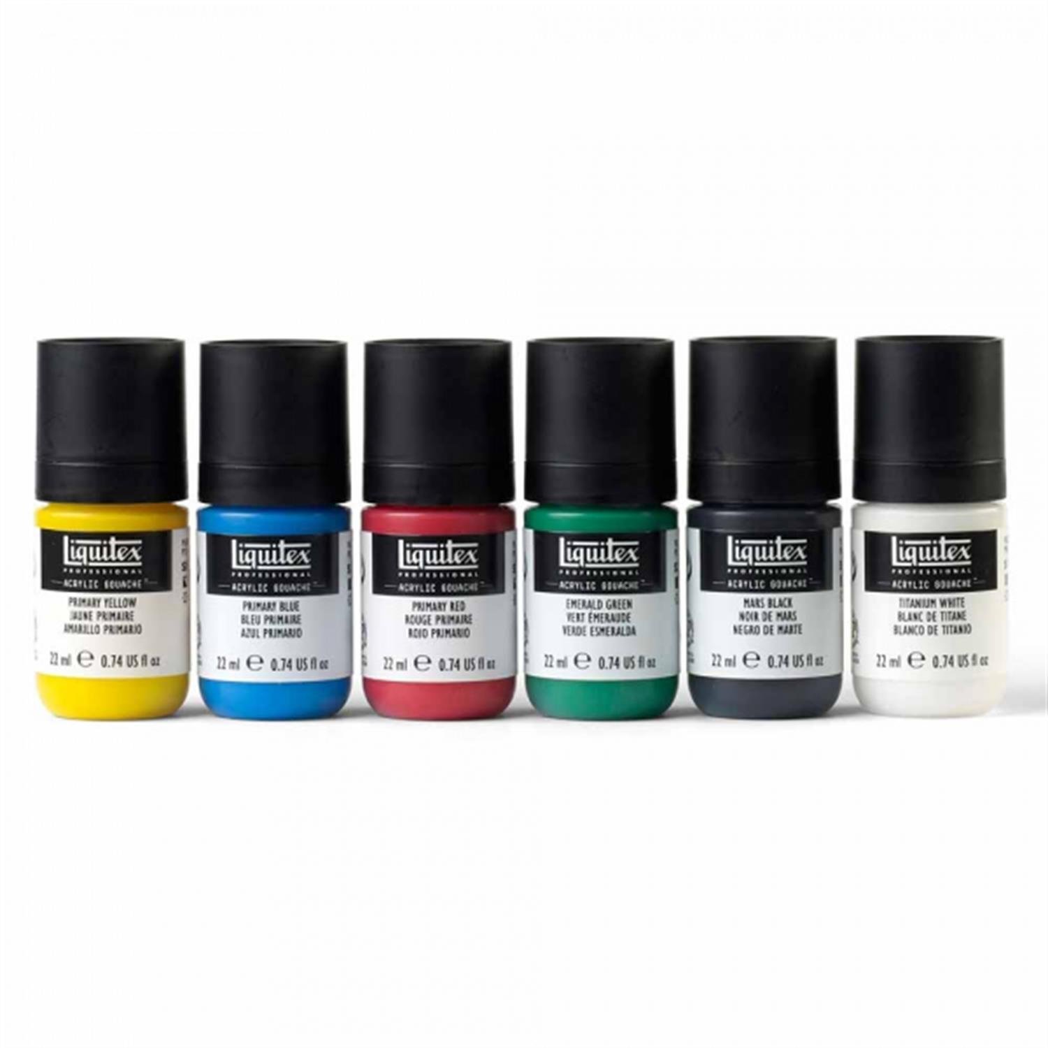 Liquitex Professional Acrylic Goauche Akrilik Guaj Boya Set 6x22ml