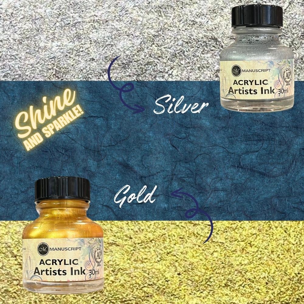Manuscript Akrilik Mürekkepler 30 ml