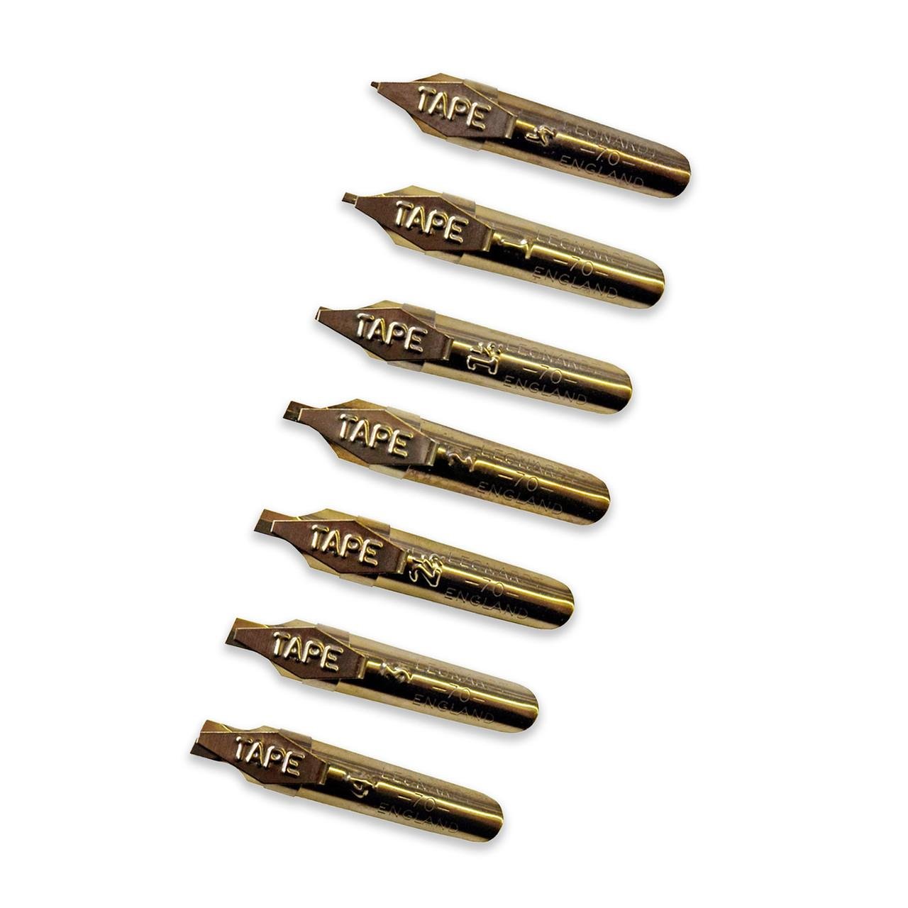 Manuscript Leonardt Tape Kaligrafi Metal Uçları