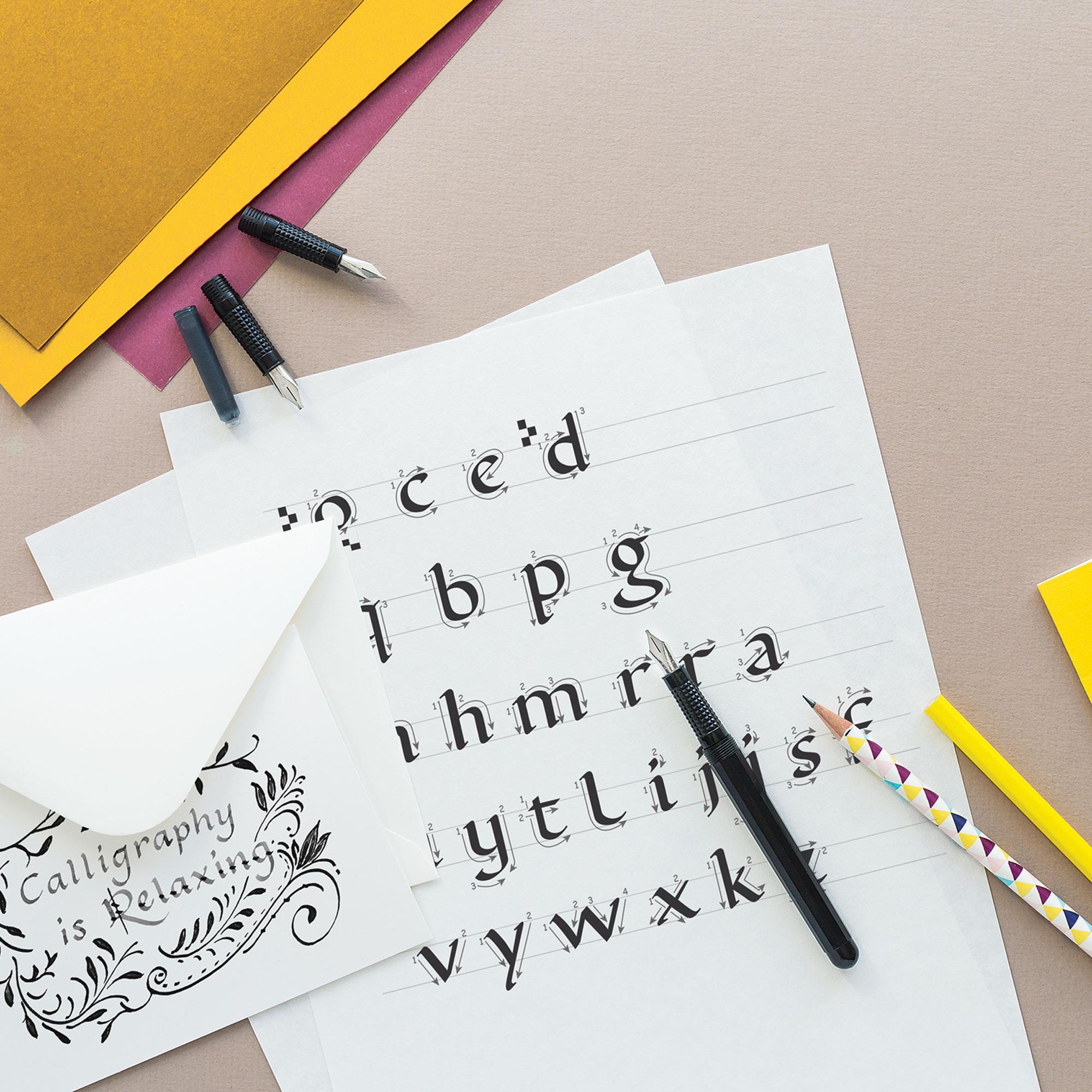 Manuscript Metal Uçlu Hat Kalem Seti Sol Kesik MC1236L