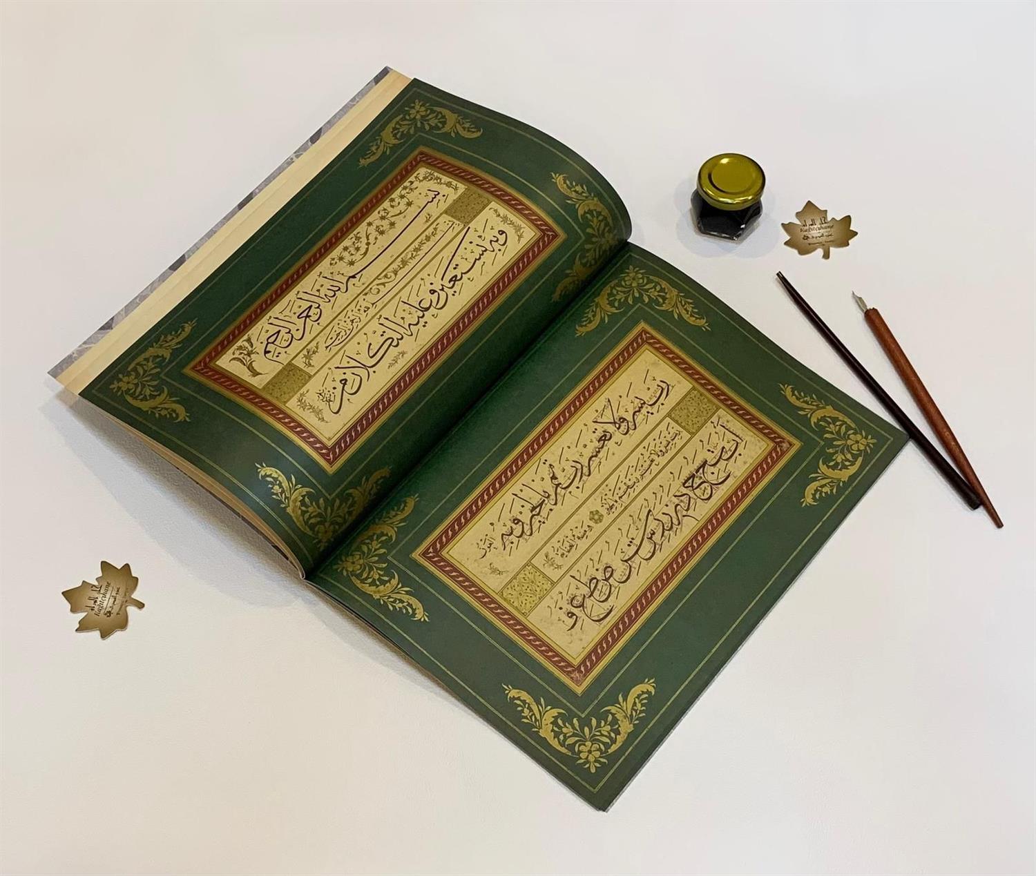 MEHMED ŞEVKİ EFENDİ SÜLÜS VE NESİH MÜFREDAT MEŞKİ