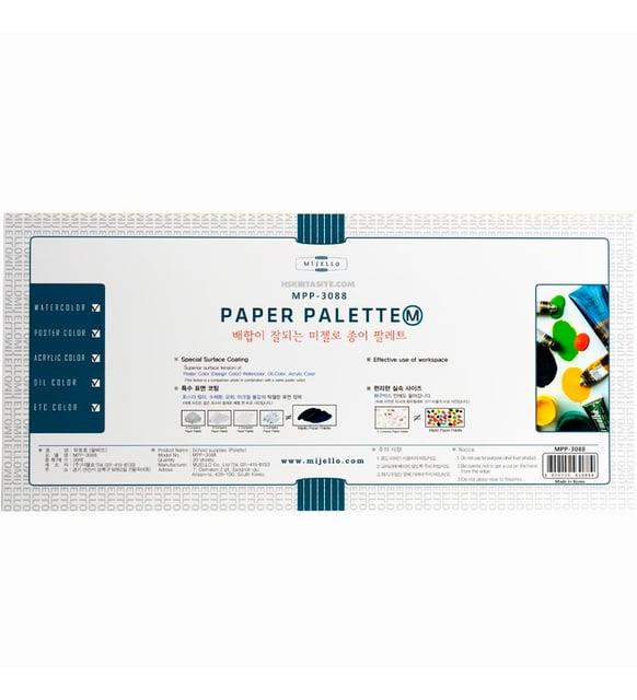 Mijello Mission Palet Kağıt Medium 37x17 25'li 3088