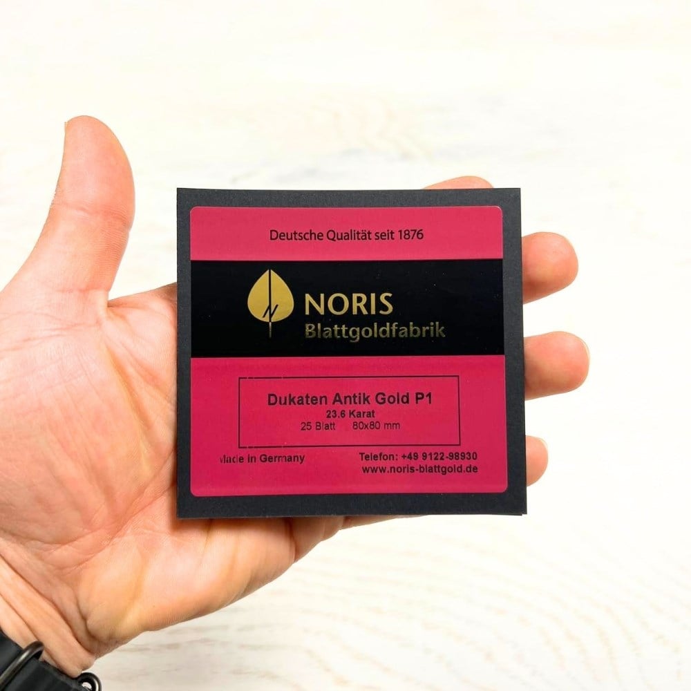 Noris Defter Altın 23.6K Ducato Antique Gold