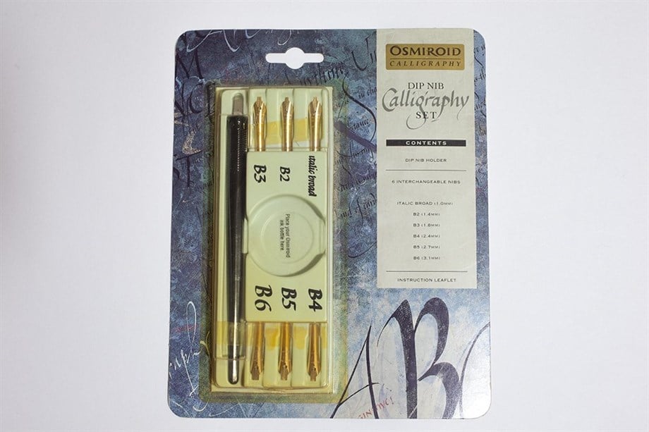 Osmiroid Düz Kaligrafı Ucu 6'lı Set No:48