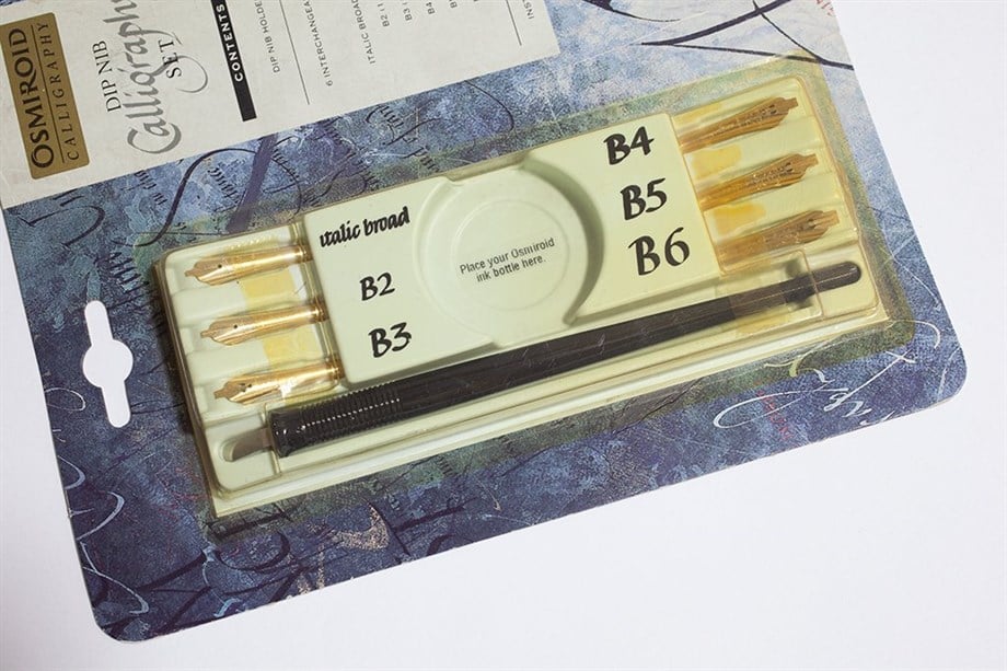 Osmiroid Düz Kaligrafı Ucu 6'lı Set No:48