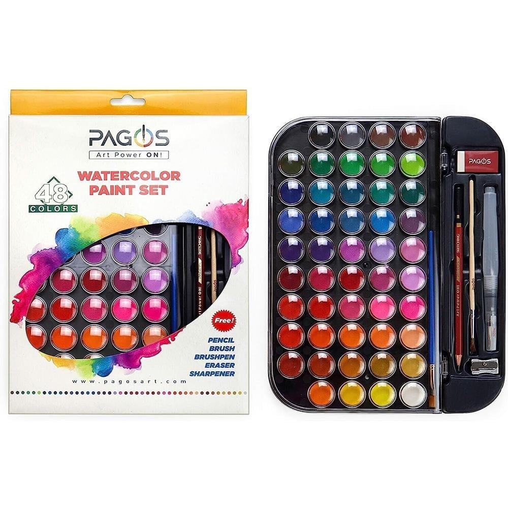 Pagos Sulu Boya Seti 48 Renk