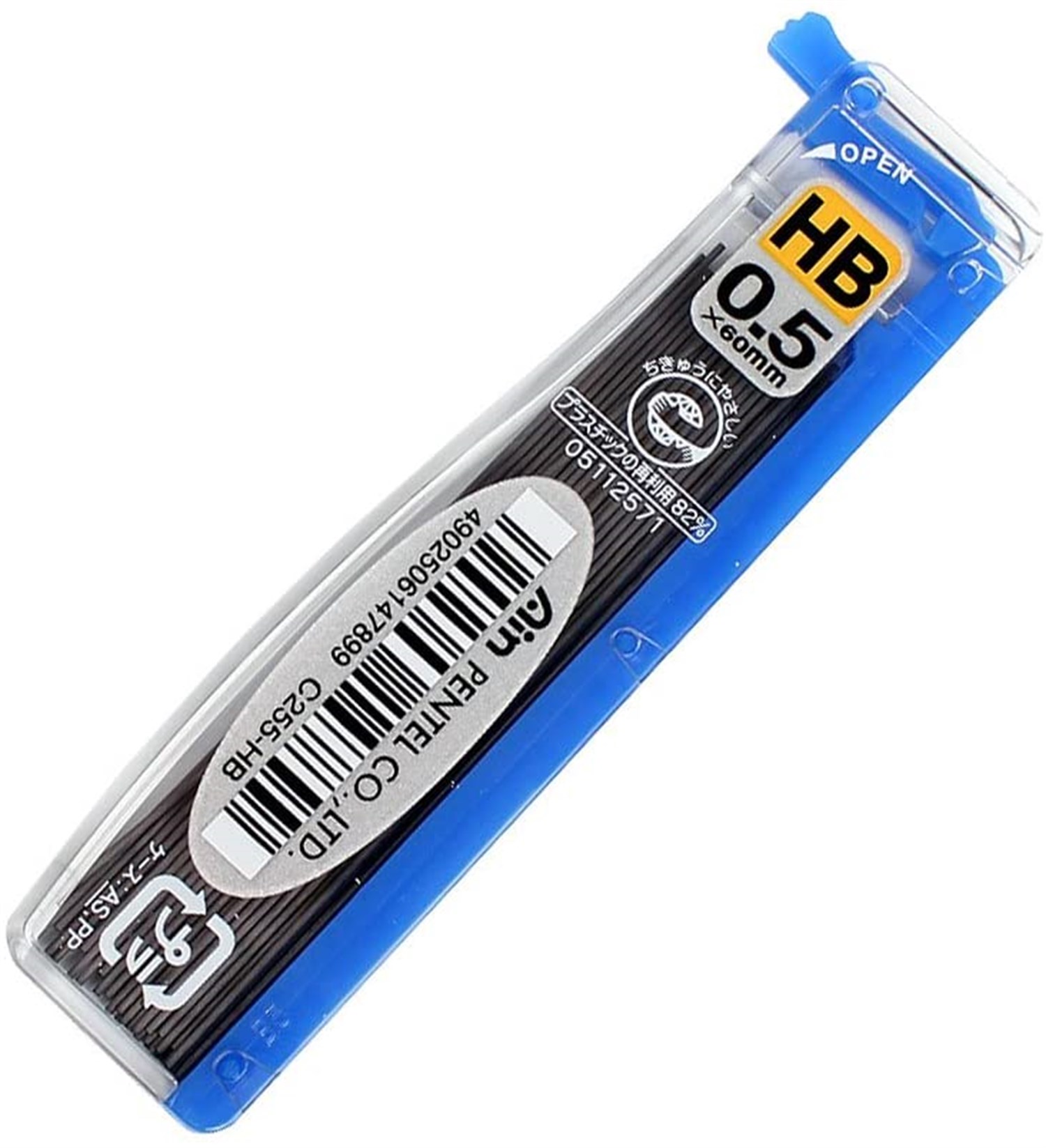 Pentel Ain Hi-Polymer Yedek Uç 0.5 mm HB 40 Adet