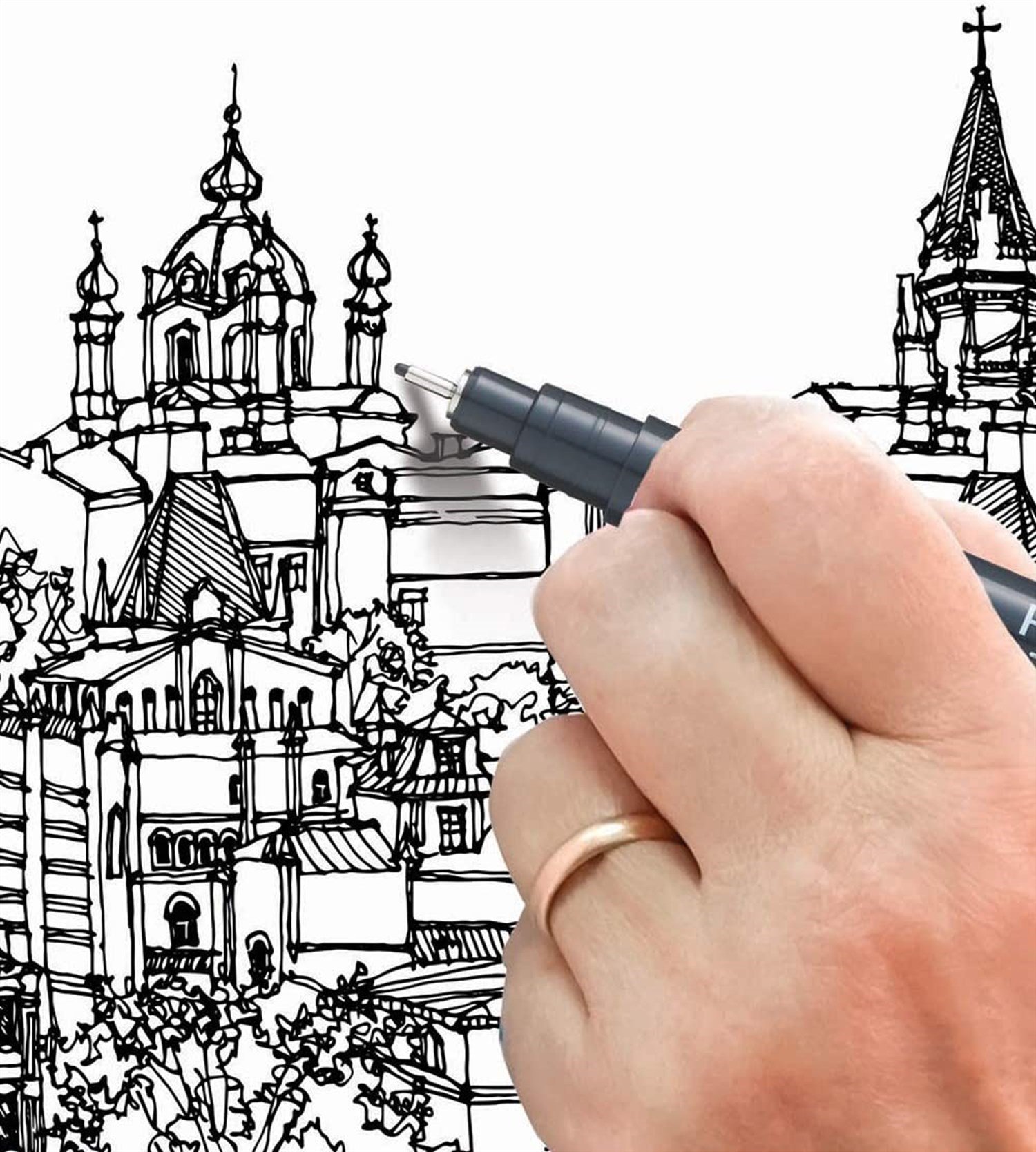 Pentel Pointliner Teknik Çizim Kalemi 0.05 mm