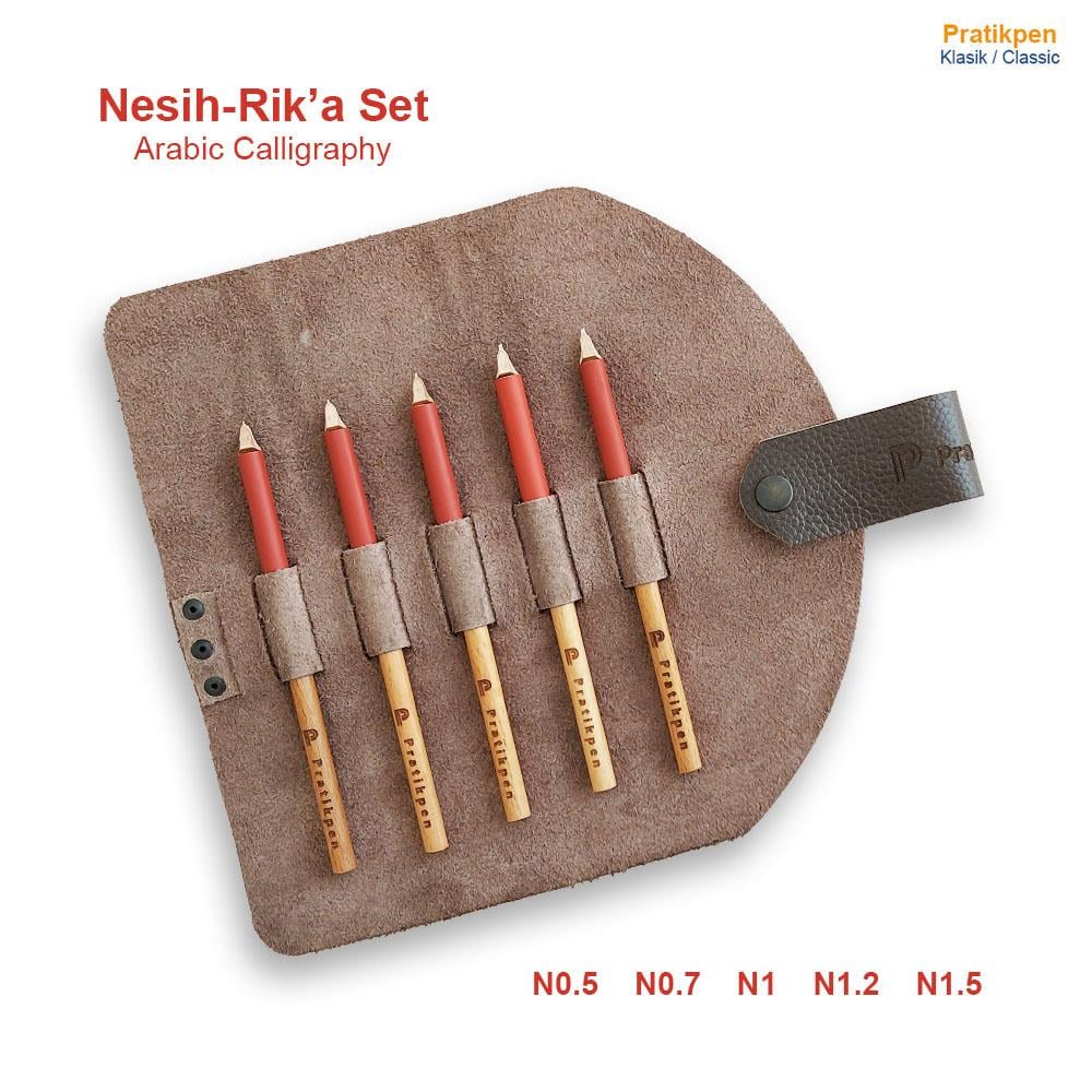 Pratik Pen Klasik Hat Nesih-Rika Set - 5'li