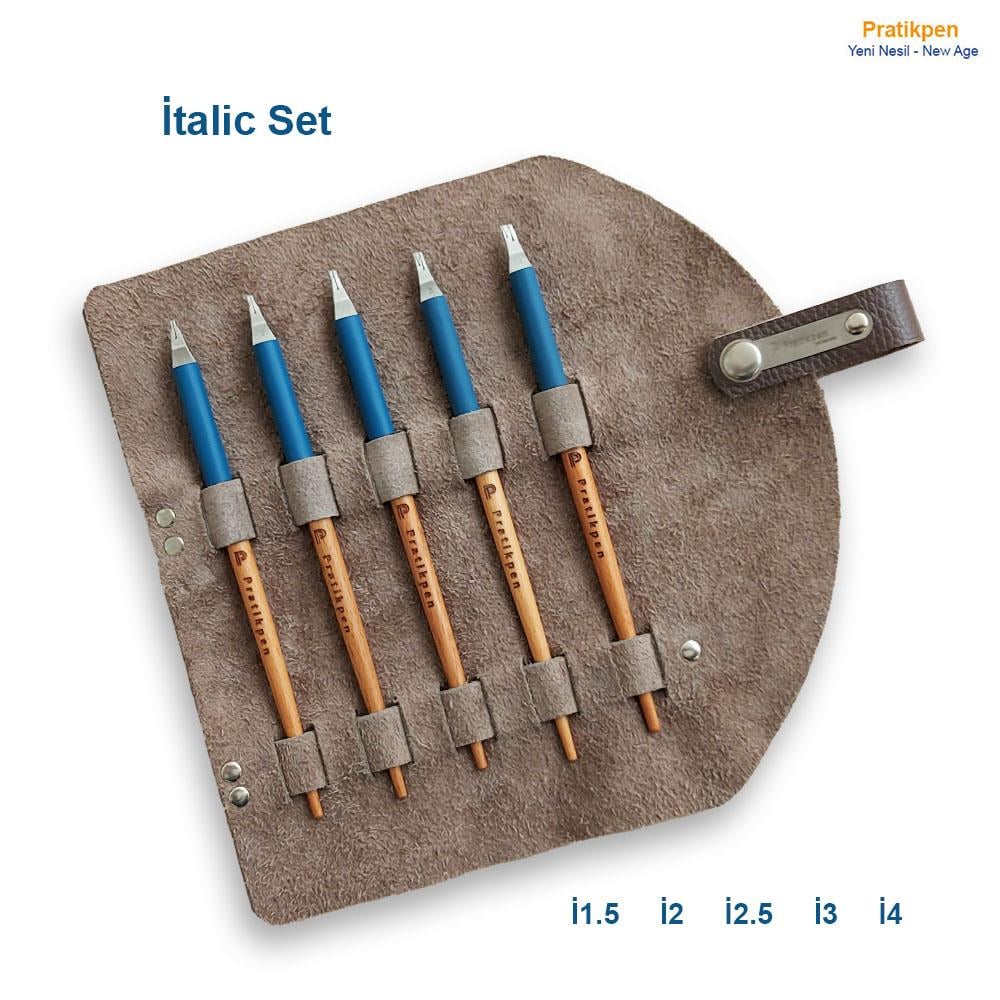 Pratik Pen New Age İtalik Set 5'li