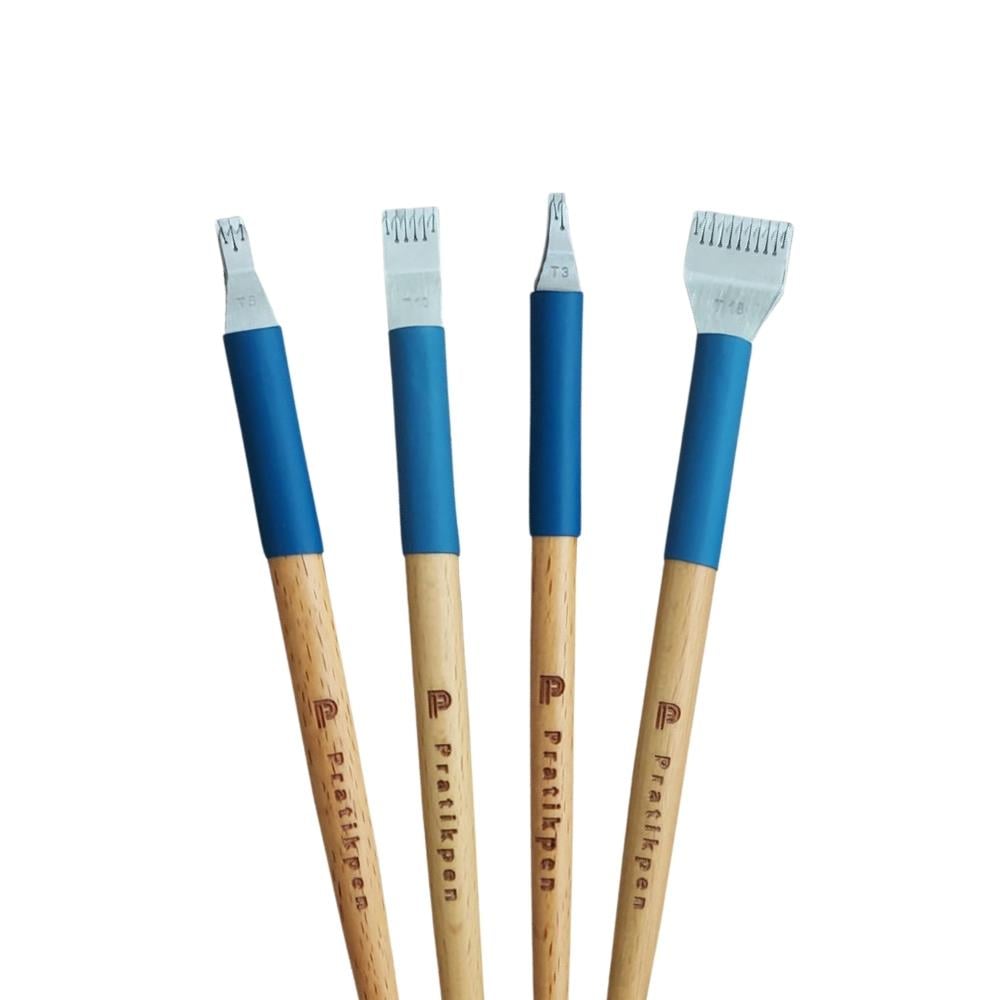 Pratik Pen New Age T Düz Kaligrafi Metal Uçlu Kalemleri