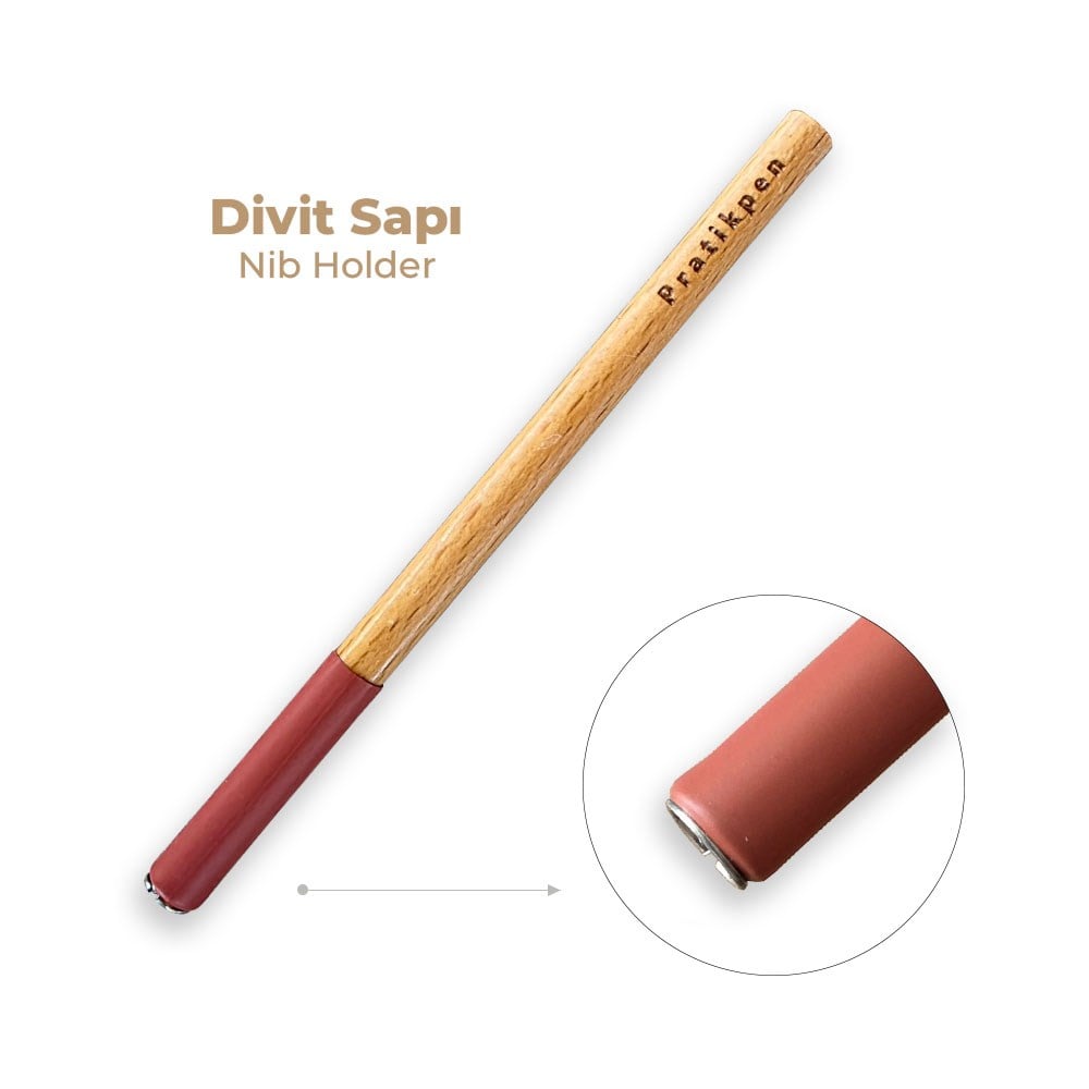 Pratikpen Divit Sapı Kırmızı