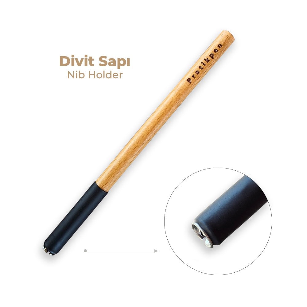 Pratikpen Divit Sapı Siyah