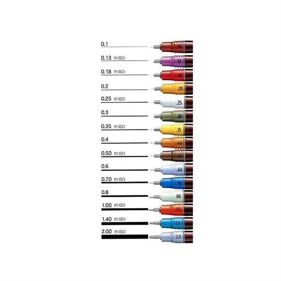Rotring İsograph Rapido Kalemi 0.10 mm