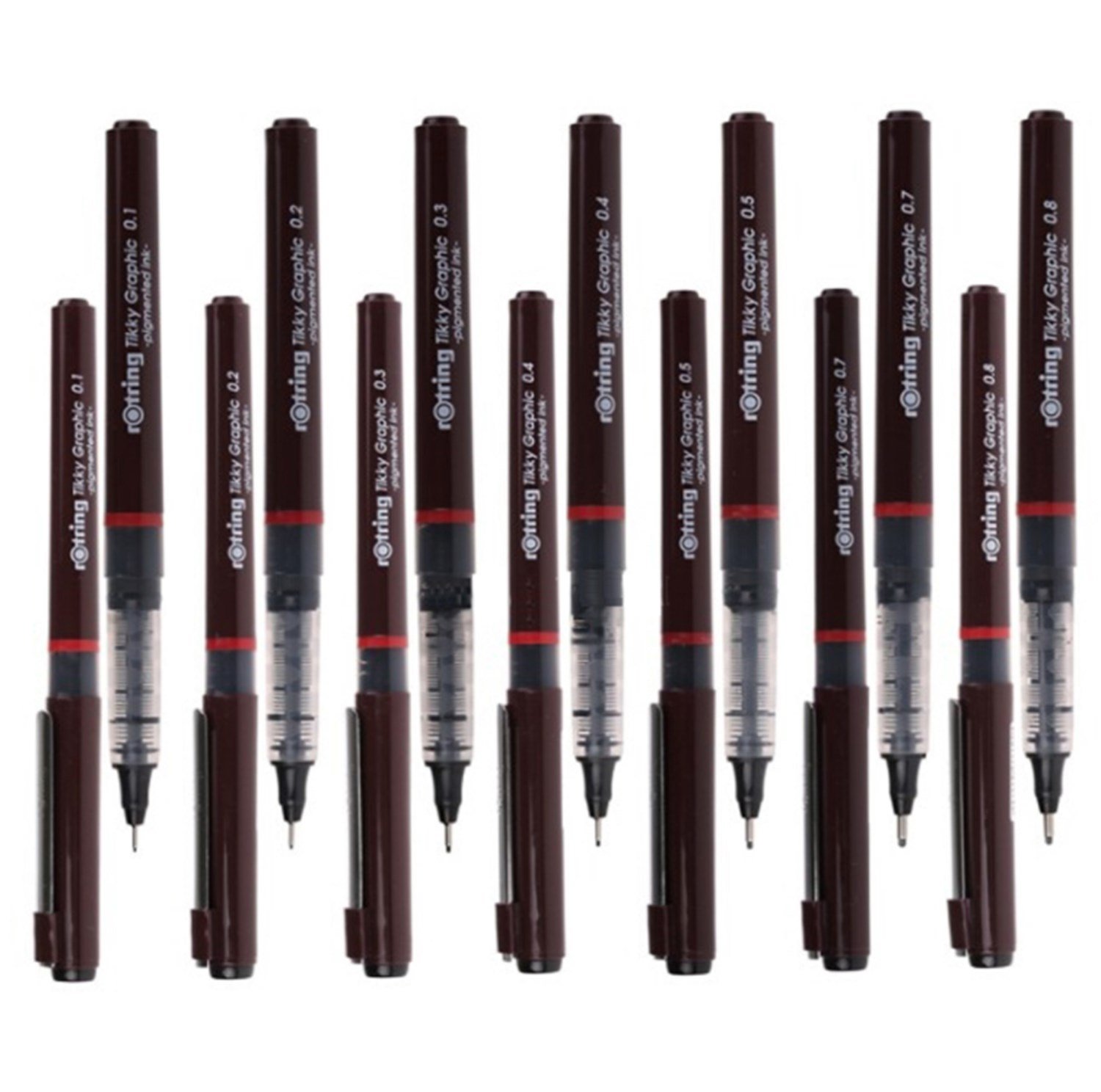 Rotring Tikky Graphic Kullan-At Rapido Çizim Kalemi Siyah 0.5 mm