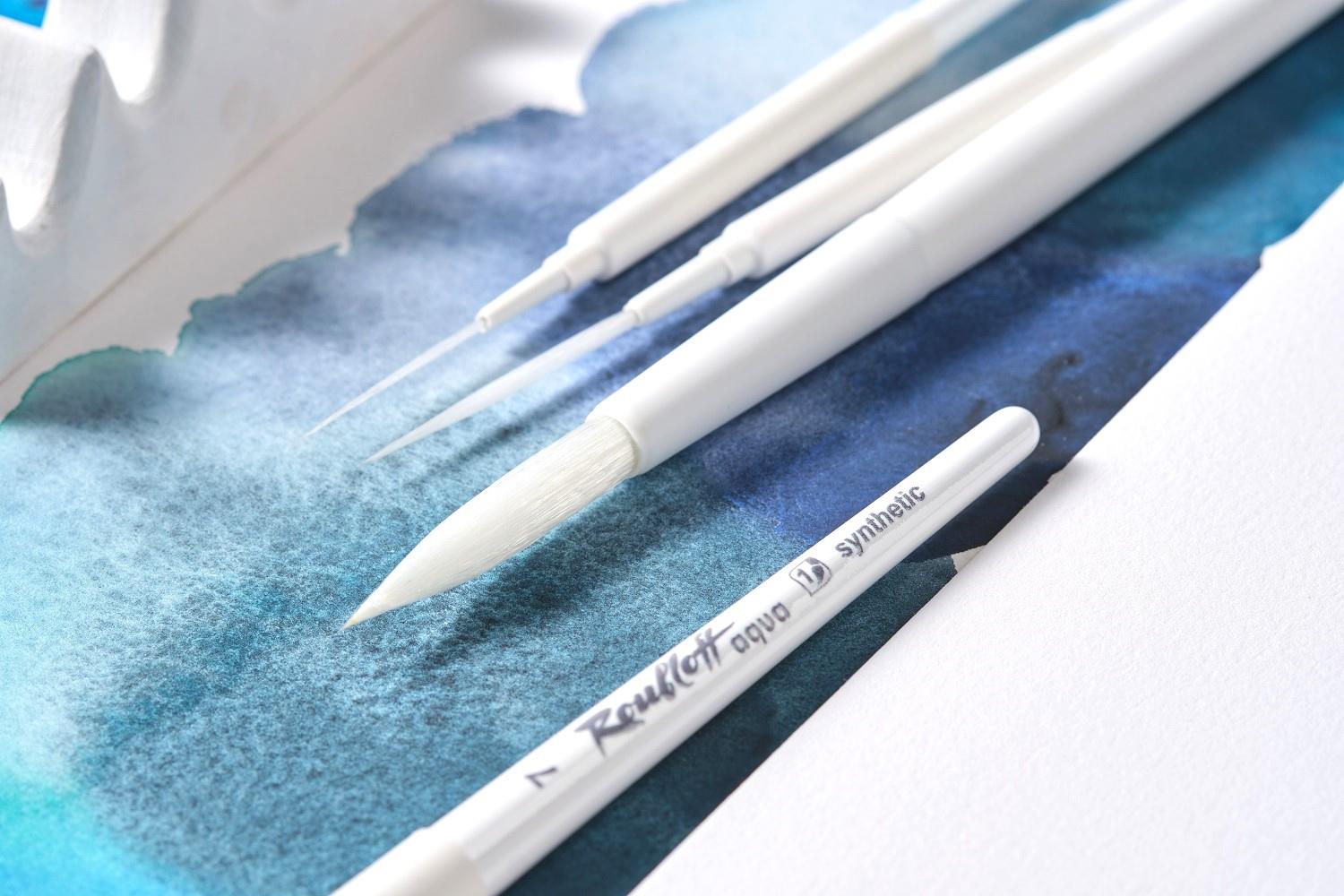 Roubloff Aqua White Liner Snow White Sentetik Fırça No:2
