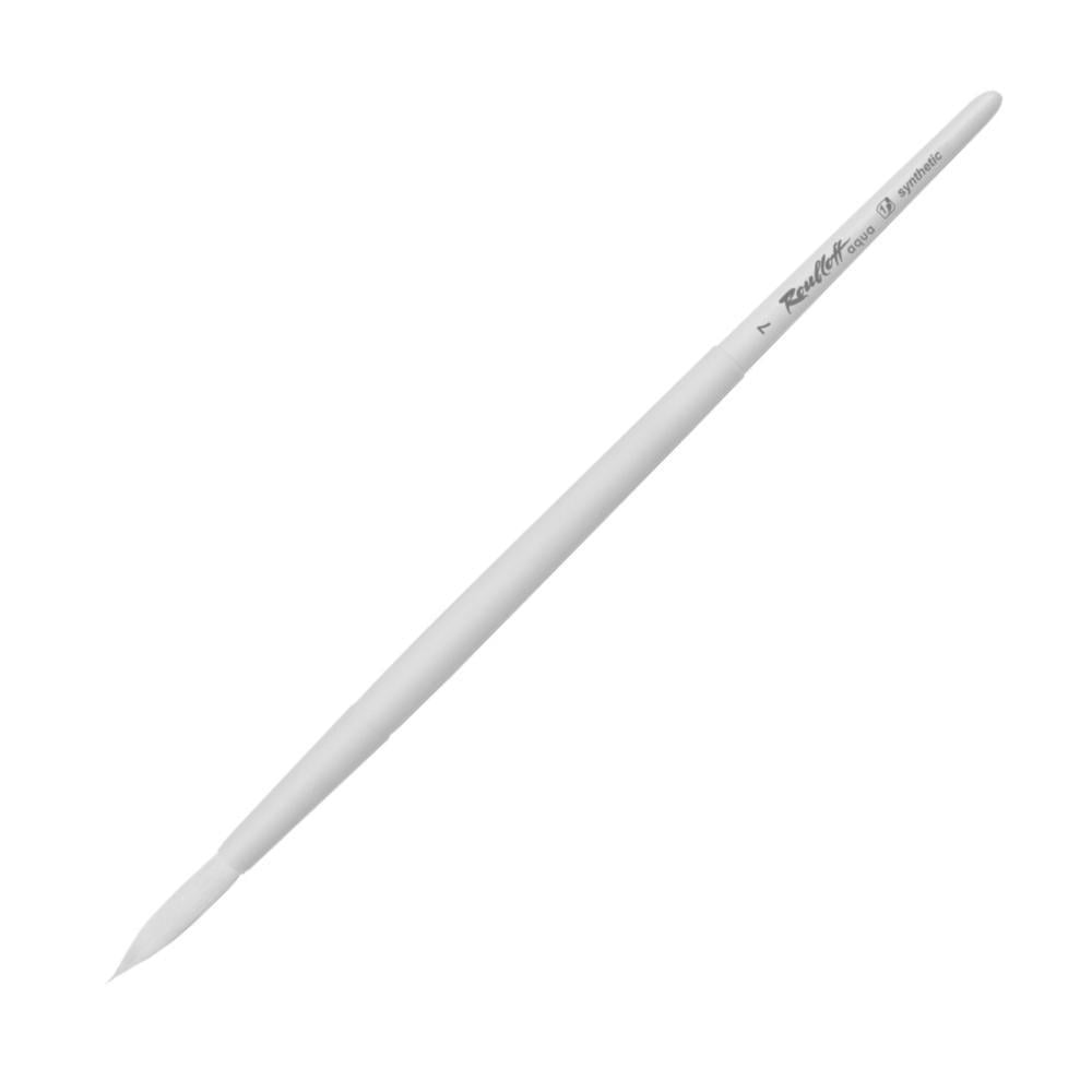 Roubloff Aqua White Round Snow White Sentetik Fırça No:7