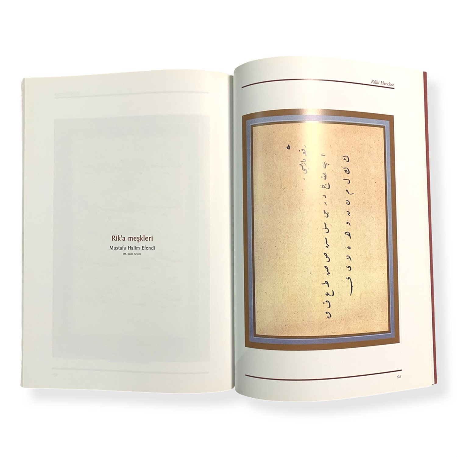 Ruhi Hendese Hüsn-i Hat Sanatı Selim Türkoğlu