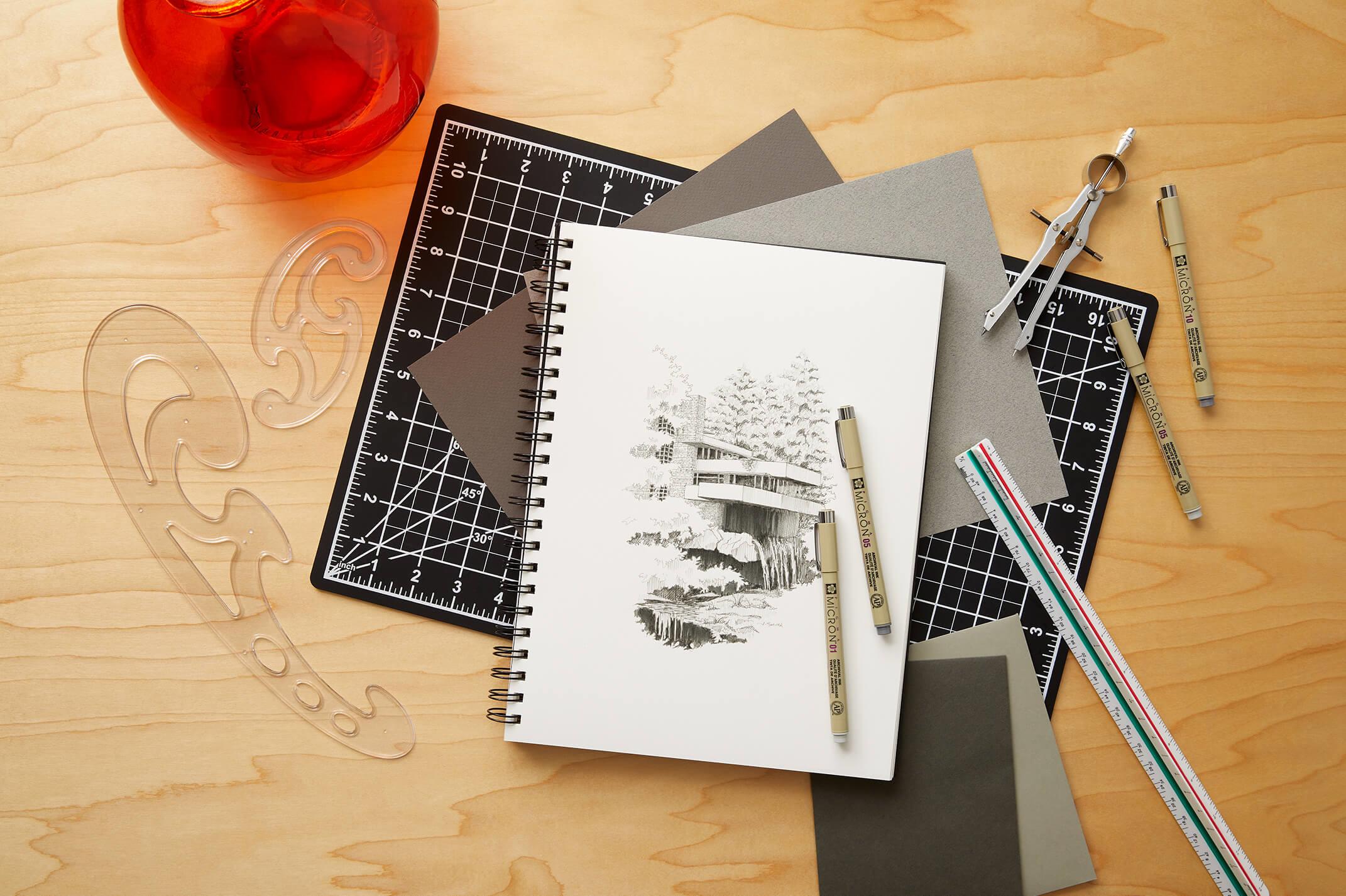Sakura Pigma Micron Kalem Teknik Çizim Kalemleri