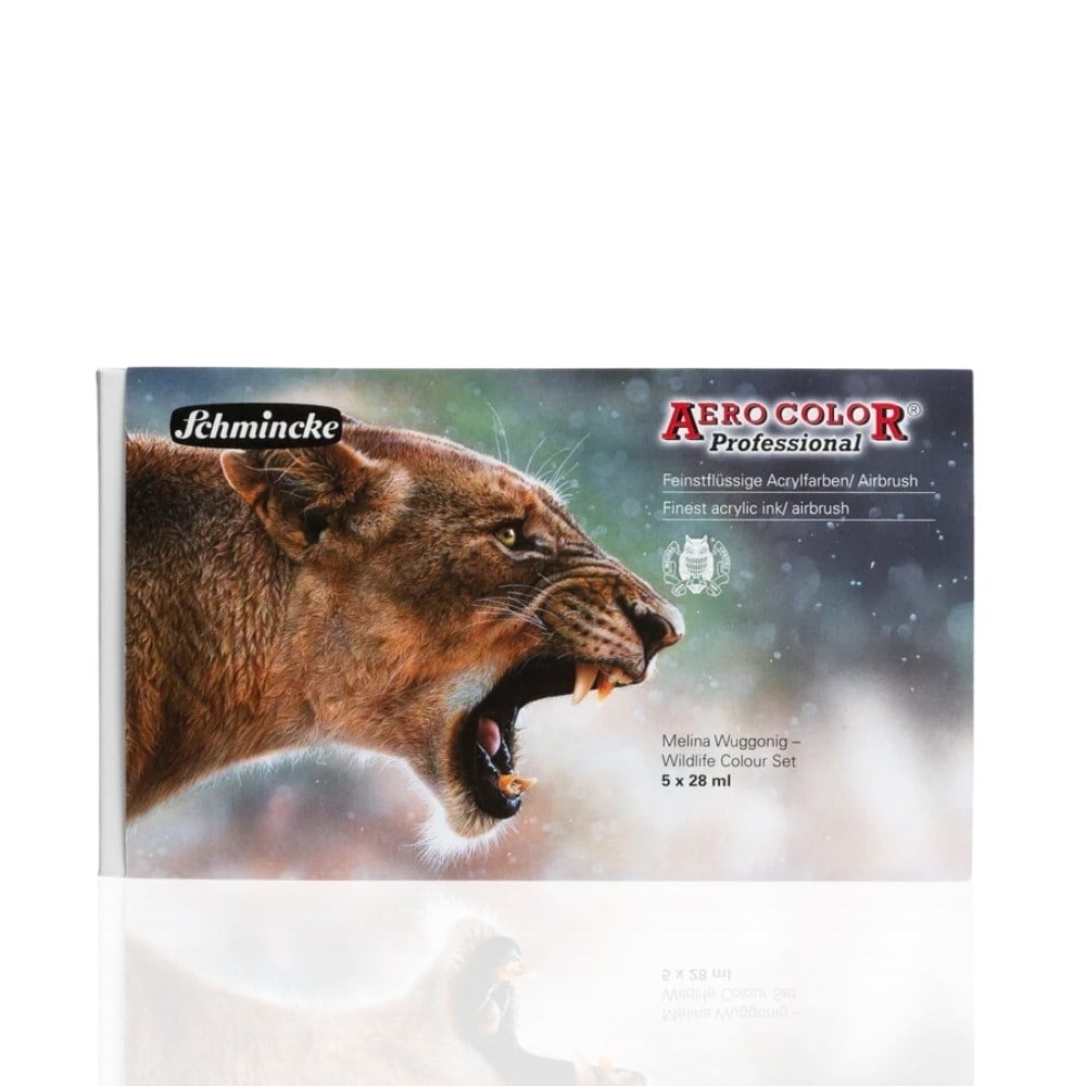 Schmincke Aero Color Akrilik Mürekkep Set 5x28 ml Wildlife Colours