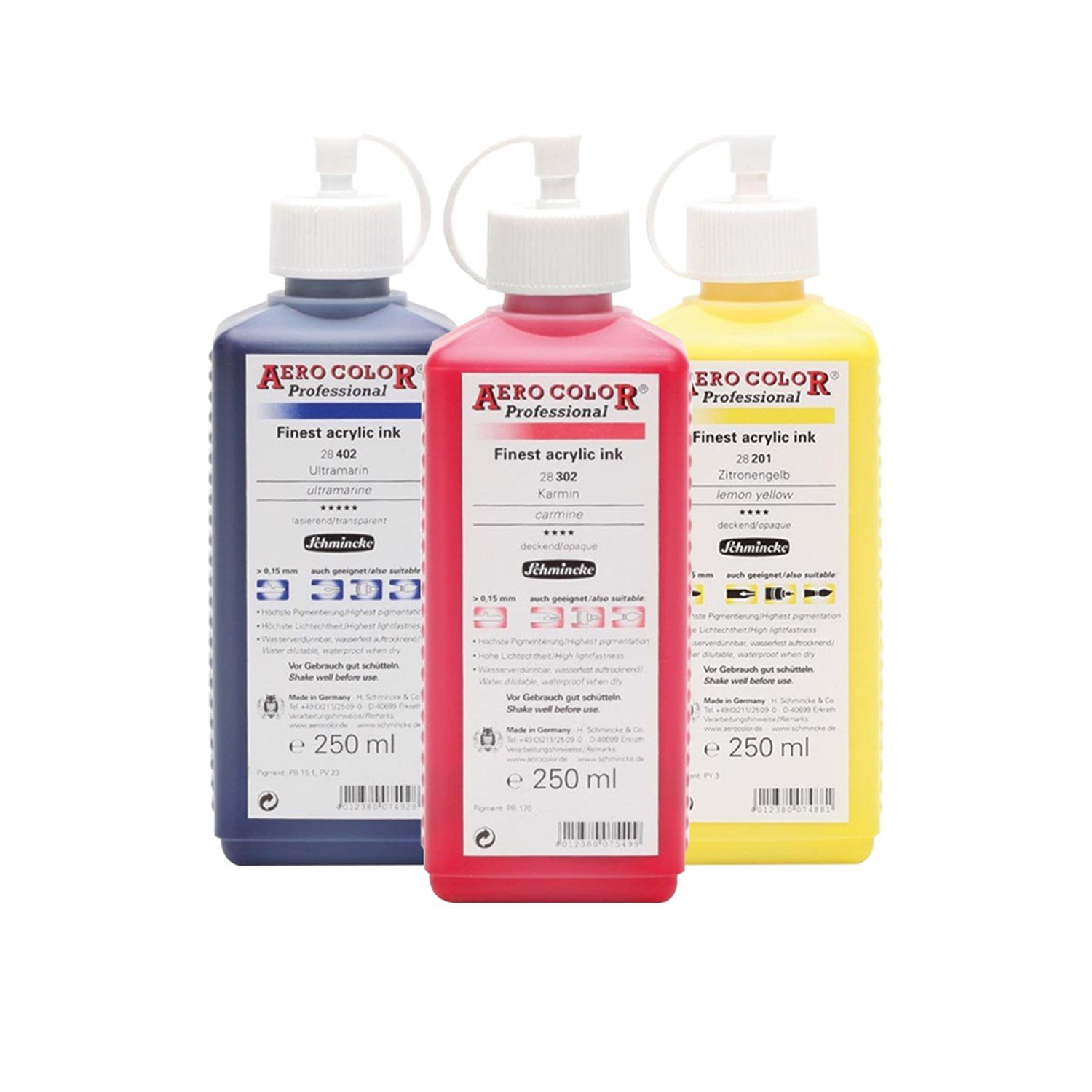 Schmincke Aero Color Professional Hat ve Airbrush Mürekkepleri