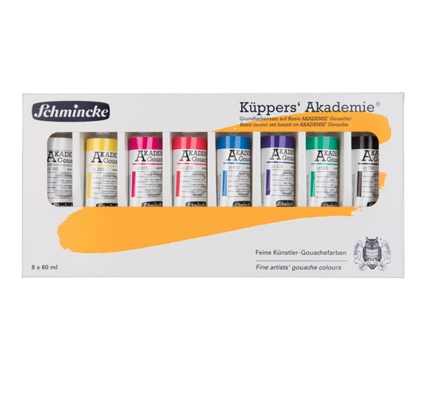 Schmincke Akademie Guaj Boya Seti 8 x 60 ml 72010
