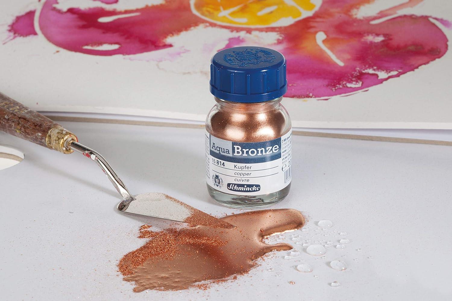 Schmincke Aqua Bronze Yaldız Sulu Boya Pigmentler 20 ml