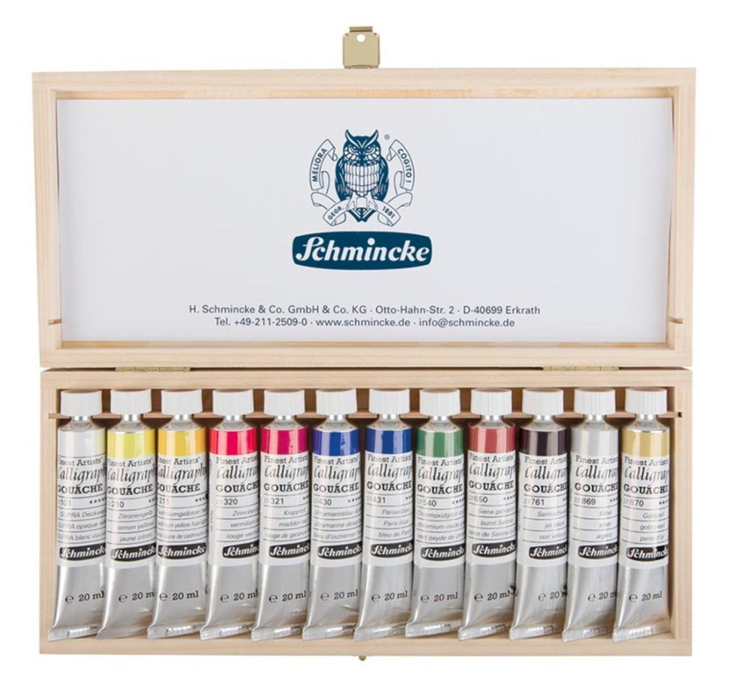 Schmincke Calligraphy Guaj Boya Seti 12 x 20 ml 72028
