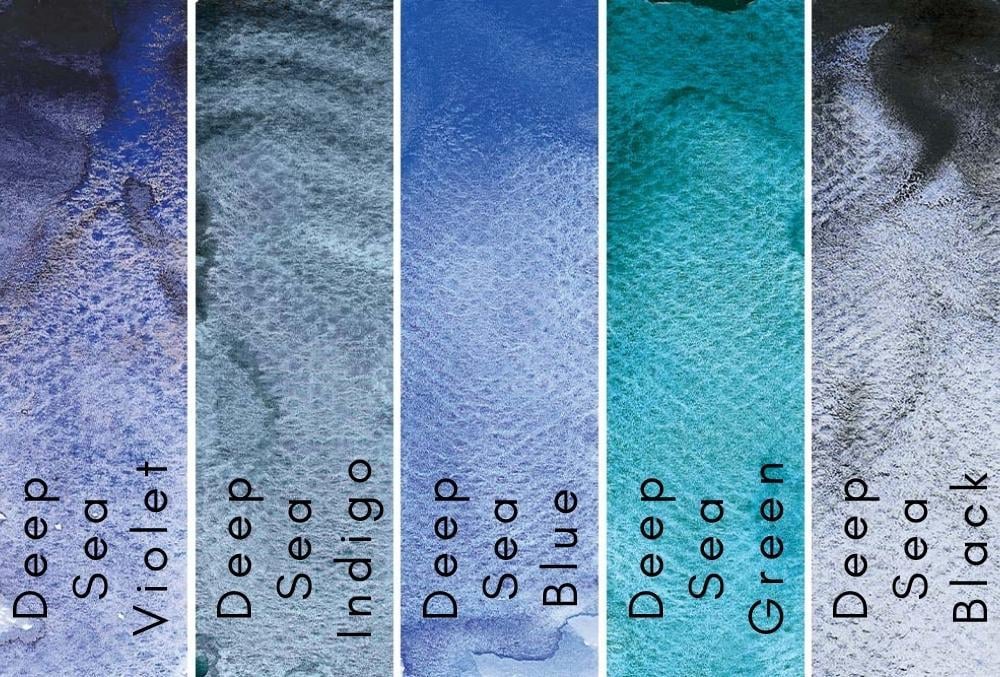 Schmincke Horadam Aquarell Super Granulation Sulu Boyalar 15 ml Deep Sea Serisi