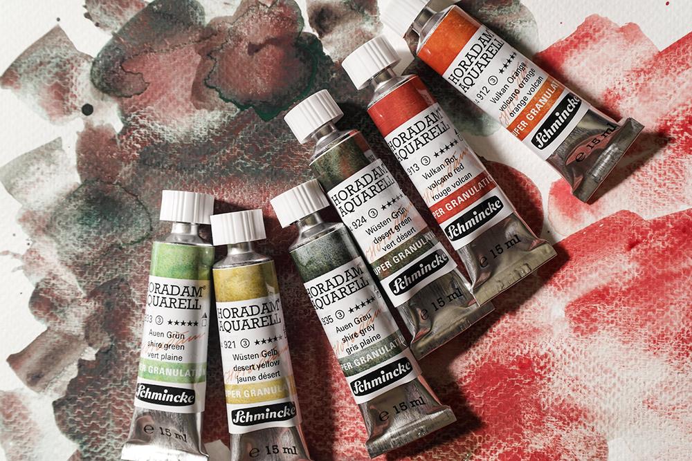 Schmincke Horadam Aquarell Super Granulation Sulu Boyalar 15 ml Tundra Serisi