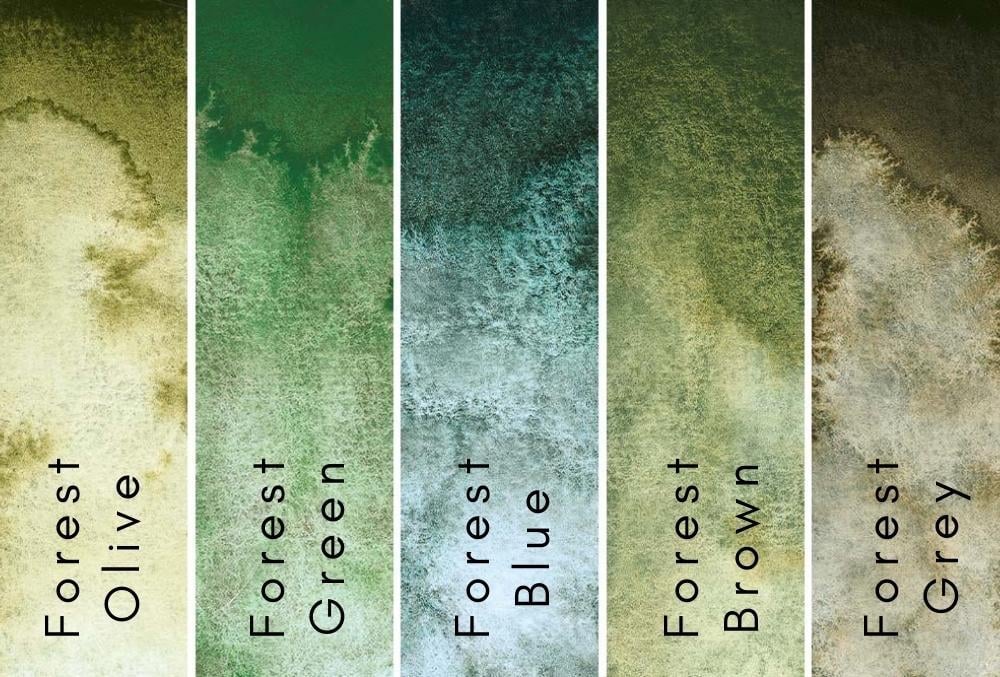 Schmincke Horadam Aquarell Super Granulation Sulu Boyalar 15 ml Forest Serisi